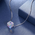 Crystal Cube Necklace